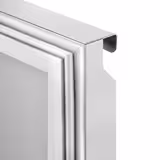 Saladette réfrigérée PREMIUM - 450mm - 102L - 1 porte - avec découpe pour 1x GN 1/1 & Couvercle inox