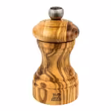(6 stuks) PEUGEOT | BISTRO - Pepermolen - Olijfhout - Natuurlijk - Hoogte: 100mm