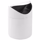 (6 pieces) Commercial table waste bins - Stainless steel - 1.2 litres