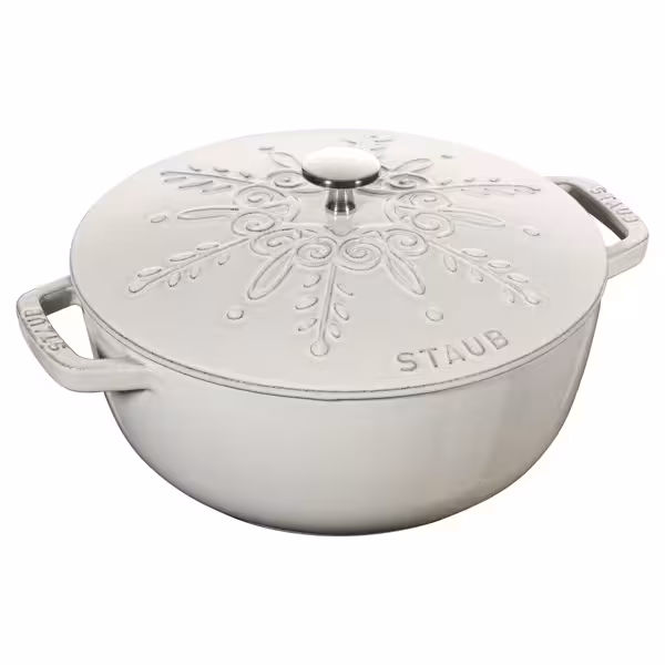 STAUB | LA COCOTTE - La Marmite - Ø 240mm - Gietijzer - Witte truffel
