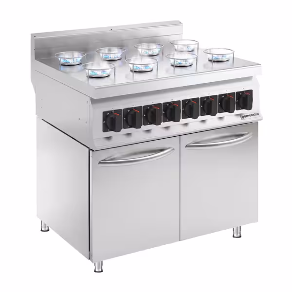 Εστία Αερίου Künefe - 22 kW - 8 Καυστήρες - συμπ. βάσης με 2 πόρτες
