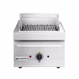 Elektrische watergrill - 3,75kW - 0,4x0,7m - Tafelmodel - 700mm diep - RVS