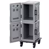 Thermobox - Front loading - GN 1/1 - 2x 83L - 550x710x1410mm - heated