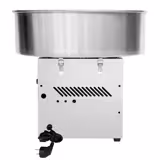 Zuckerwattemaschine - Ø 520mm - 950 Watt - Edelstahl - inkl. Hygieneschutz