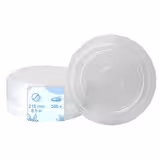 (300 pezzi) Coperchio riutilizzabile - polipropilene - rotondo - Ø 215 mm - trasparente - per MS1000RGBS