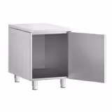 Stainless Steel Floor Cupboard 400mm - 1 Door