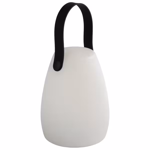 Tafellamp - NIELS Mini - LED - oplaadbaar - draadloos - IP54 - dimbaar in 3 standen - Ø110mm - Wit