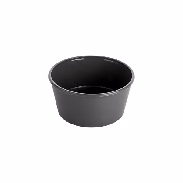 (12 szt.) Miseczka okrągła - rund - 250ml - Szary - pasuje do MWDSTK250