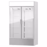 Getränkekühlschrank - 1200 Liter - rahmenloses Design - mit 2 Glastüren & Werbedisplay