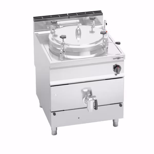 Snelkookketel - 100L - 20,9kW - Indirect verwarmd - Gas - met wateraansluiting