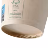 (1000 Stück) Pappbecher - 150ml - Ø 80mm - Braun