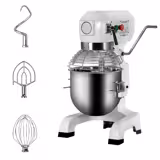 Countertop Commercial Planetary Mixer - 20L - 750W - incl. 3 attachments