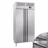 Armoire réfrigérée négative en acier inoxydable PREMIUM PLUS – GN 1/1 – 745 litres – avec 2 portes