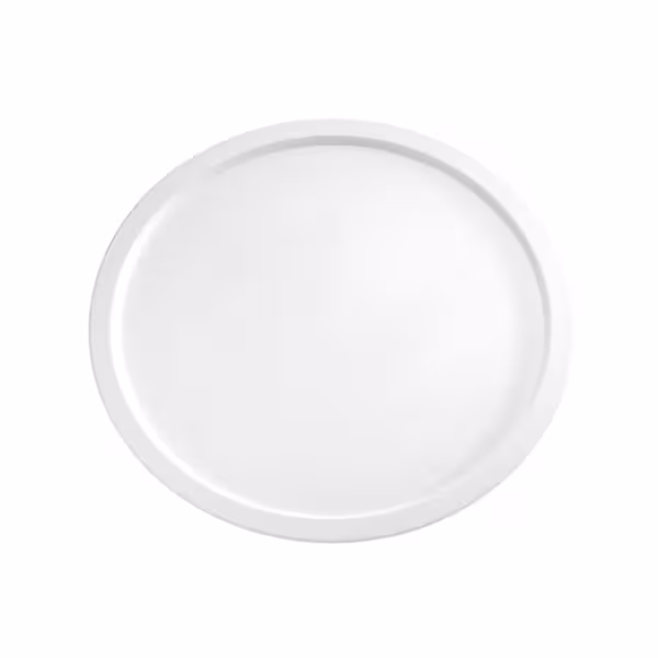(6 stuks) Dienblad PURE - PURE - Melamine - Ø 38cm - hoogte: 25mm - Wit