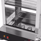 Hot Dog Steamer / Hot Dog Warmhaltevitrine - 1,2 kW - 2 Ebenen