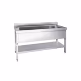 Topfspültisch Premium - 1000x600mm - mit Grundboden & 1 Becken