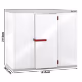 Cameră frigorifică - 1910 x 2430 mm - 7,76 m³