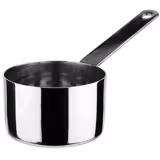 (36 pz) Casseruola 1 manico professionale - POLARIS - Acciaio inox 18/10 - 0,12L - 160x70x45mm