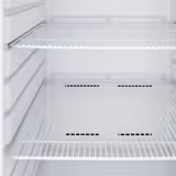 ECO mrazák - 600 litrů - s 1 dveřmi a 11 koši - plastový interiér dveří - černá barva