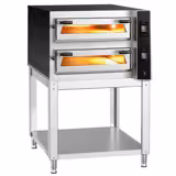 Four à pizza électrique – 6+6 x 35 cm (profondeur) – Digital – incl. support inférieur