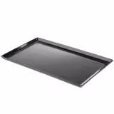 (6 Stück) GN-Tablett 1/1 - FLOAT - Melamin - Höhe: 30mm - Schwarz