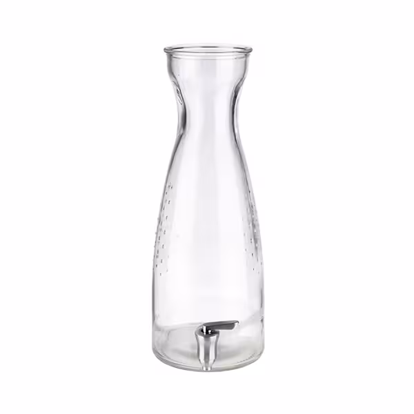 Glas met tapkraan - Ø155mm