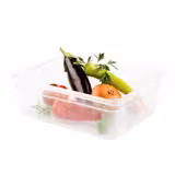 (6 pcs) Polypropylene Container - GN 1/2 - Translucent - 11.7 L - Height: 200 mm