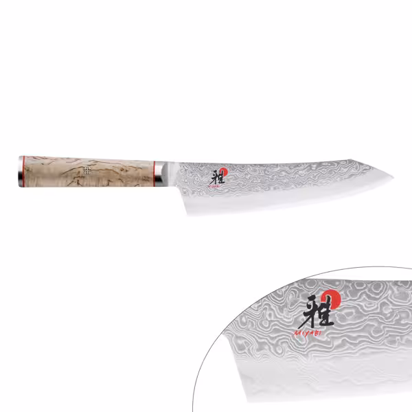 MIYABI | 5000 MCD - Rocking Santoku - Lemmet: 180mm