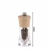 (6 pieces) PEUGEOT | OLÉRON - Pepper Mill - Natural Acrylic - Height: 140mm