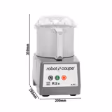 ROBOT COUPE | R 2B - Sofra kesici / Humus kesici - 2,9 litre - 550 W - 1500 rpm