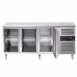 Koelwerkbank ECO - 1795x700mm - 417 liter - met 3 glazen deuren