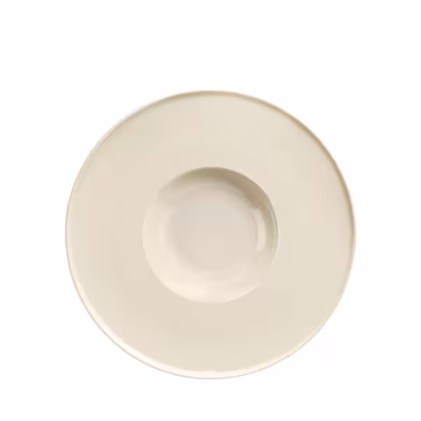 (12 pieces) CHEF TASTE OF | Pasta plate – Ø 240 mm - Cream - Porcelain