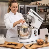 Batteur-mélangeur planétaire professionnel - 7L - 330W - incl. 3 outils