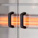 Gás Rotativo Assador de frangos - 28,2kW - com 6 espetos para até 30 frangos