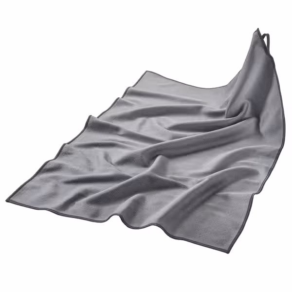 (10 kpl) Lasiliina AMMATTILAATU - mikrokuitu (80 % polyesteri, 20 % polyamidi) - 500x700 mm - harmaa