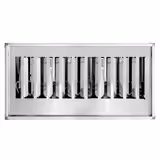 Barbecue a gas - 22,5 kW - 6 bruciatori - incl. base mobile, portagriglia e vassoio