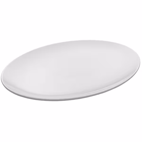(6 Stück) WMF | BALANCE - Platte coup - oval - 380x270mm
