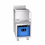 Stanice na koktejly - nerezová ocel - 400x590 mm - s umyvadlem a držákem mixéru