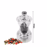 (12 pieces) PEUGEOT | BISTRO HORECA Pepper Mill – Clear Acrylic – 100 mm