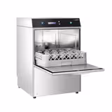 Commercial Glasswasher - Double‑Walled - 3.4 kW, Drain & Rinse Pumps - Electromechanical Control; Top & Bottom Spray Arms