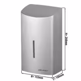 AIR-WOLF | Asciugamani elettrico con sensore a infrarossi - Acciaio inox