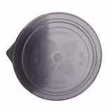 (520 szt.) Pokrywka wielorazowa - Ø 150mm - 167x156mm - PP, do zmywarki, sztaplowane - Szary - kompatybilne z miseczkami/miskami Ø150mm