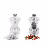(24 pieces) PEUGEOT| Bistro Salt+Pepper Mills Set – Steel Mechanisms - Ø4 mm Salt - No Sea Salt