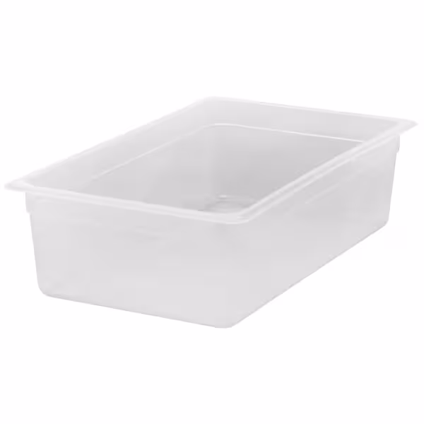 (6 pieces) CAMBRO | Gastronorm Container - 1/1 - Polypropylene - Translucent - 150 mm