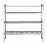 Aluminium Grundregal - 1611x1800mm - Tragkraft: 600 kg