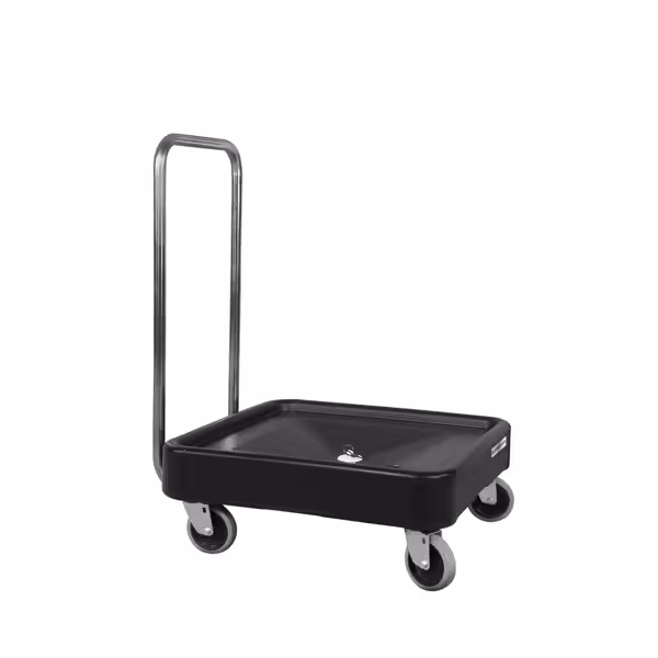 Chariot de transport pour paniers à vaisselle - 580x580mm - avec poignée