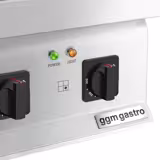 Elektrisch fornuis - MARIO 700 - 800x700x1000mm - 9,2 kW - 4 platen rond - incl. onderkast met 2 deuren