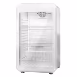 Mini displaykoelkast - 495mm - 113 liter - met 1 glazen deur & LED‑verlichting - wit