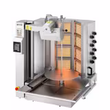 Gas Robot per Kebab professionale - 8 bruciatori - max 130kg - Da pavimento