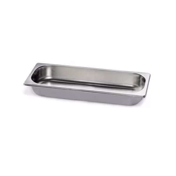 وعاء جاسترونورم ستانلس ستيل GN 2/4 - العمق: 66 mm